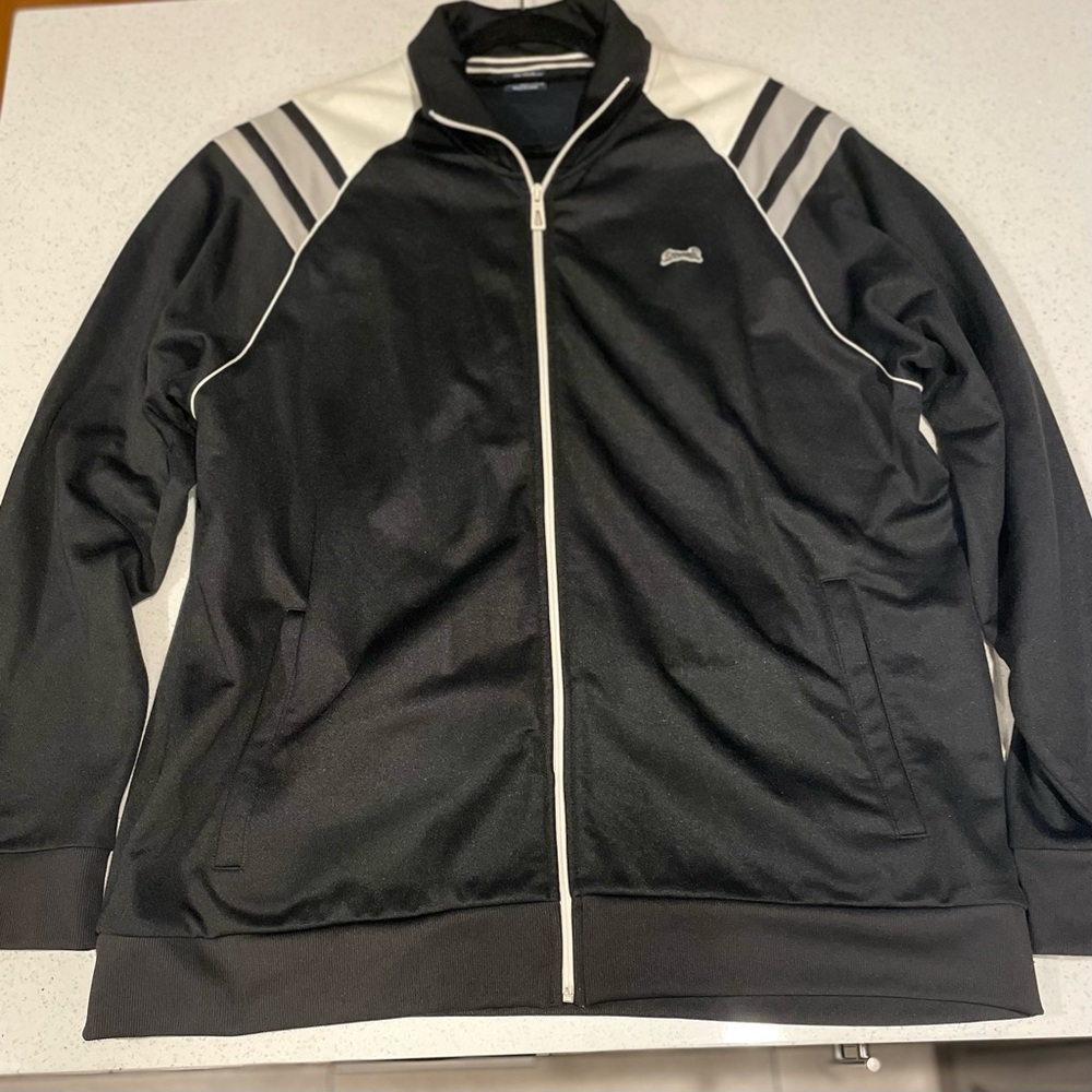Le Tigre Black and Cream Track Jacket
